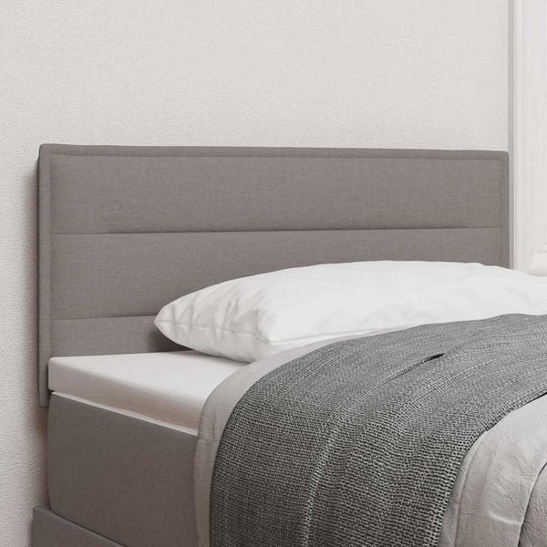 LED Kopfteil Taupe 90 cm