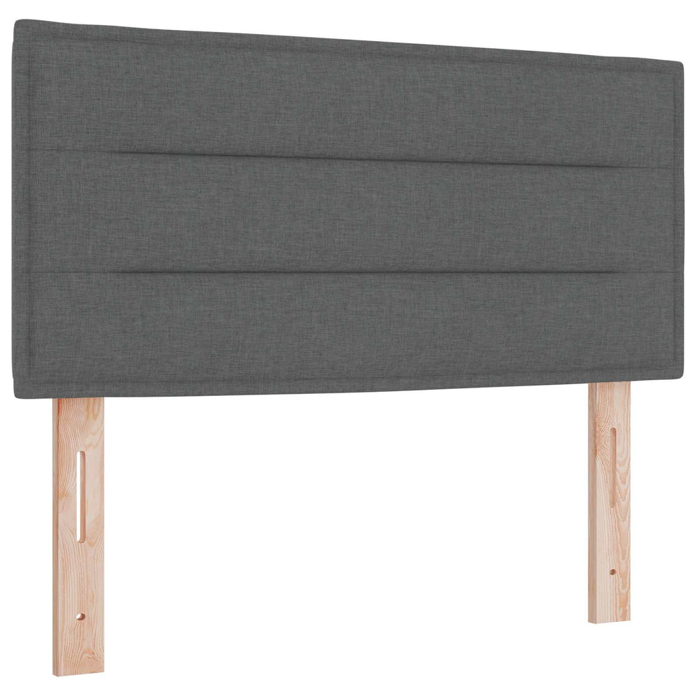 LED Kopfteil Dunkelgrau 100 cm