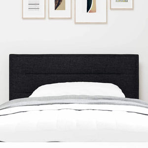 LED Kopfteil Schwarz 100 cm