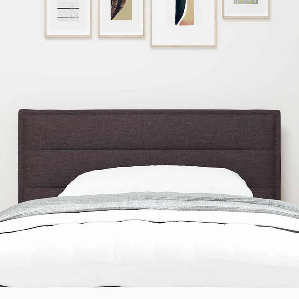 LED Kopfteil Dunkelbraun 100 cm