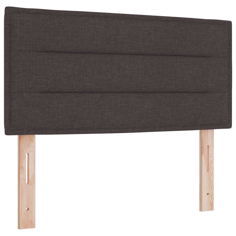 LED Kopfteil Dunkelbraun 100 cm
