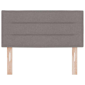 LED Kopfteil Taupe Stoff 100 cm