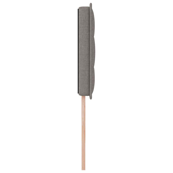 LED Kopfteil Taupe Stoff 100 cm