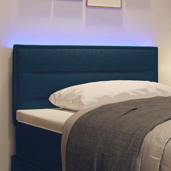 LED Kopfteil Blau 100 cm