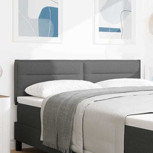LED Kopfteil Dunkelgrau 144 cm