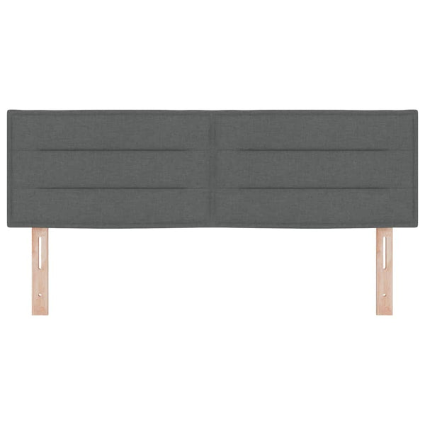 LED Kopfteil Dunkelgrau 144 cm