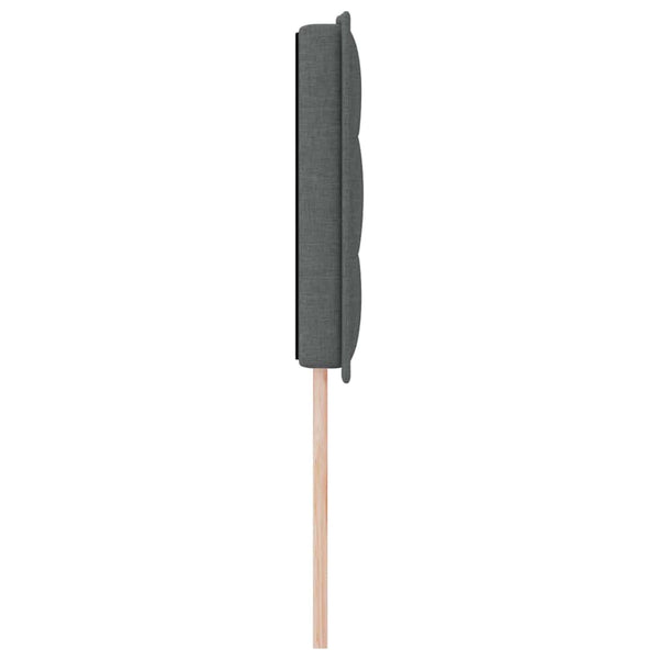 LED Kopfteil Dunkelgrau 144 cm