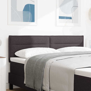 LED Kopfteil Dunkelbraun 144 cm
