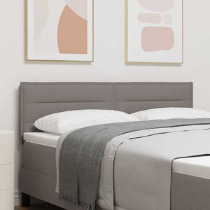 LED Kopfteil Taupe 144 cm