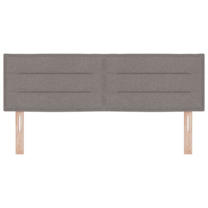 LED Kopfteil Taupe 144 cm