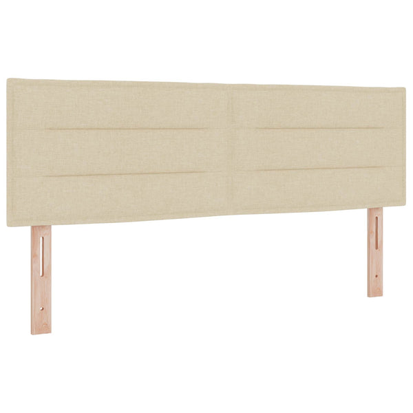 LED Kopfteil Creme 144 cm