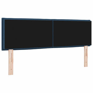 LED Kopfteil Blau 144 cm Stoff