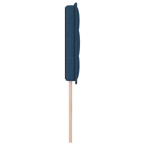 LED Kopfteil Blau 144 cm Stoff
