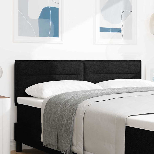 LED Kopfteil Schwarz 160 cm
