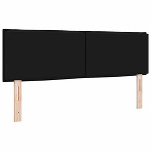 LED Kopfteil Schwarz 160 cm