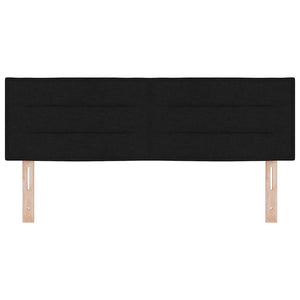 LED Kopfteil Schwarz 160 cm