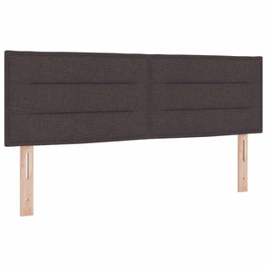 LED Kopfteil Dunkelbraun 160 cm