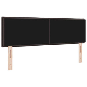 LED Kopfteil Dunkelbraun 160 cm