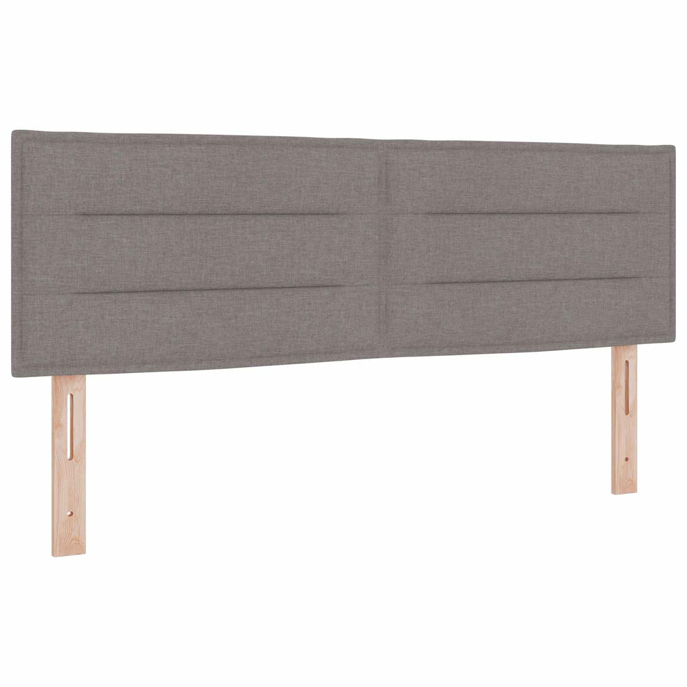 LED Kopfteil Taupe 160cm