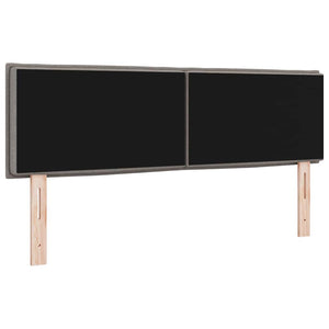 LED Kopfteil Taupe 160cm