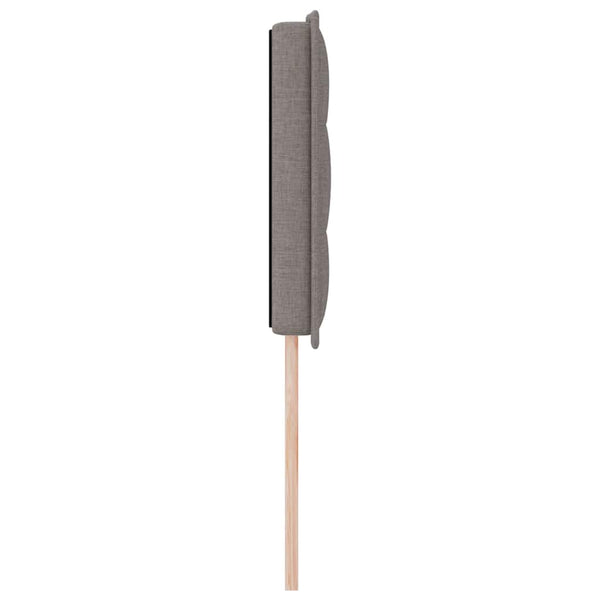 LED Kopfteil Taupe 160cm