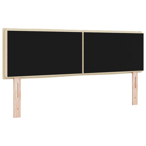 LED Kopfteil Creme 160cm