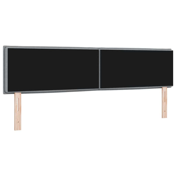 LED Kopfteil Hellgrau 180 cm