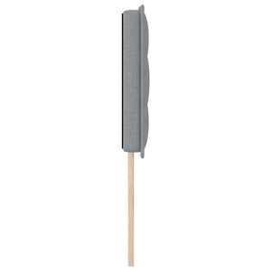 LED Kopfteil Hellgrau 180 cm
