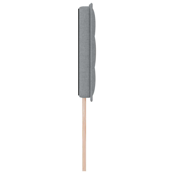 LED Kopfteil Hellgrau 180 cm