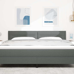 LED Kopfteil Dunkelgrau 180 cm