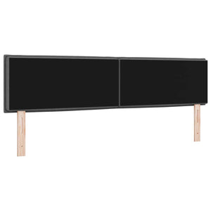 LED Kopfteil Dunkelgrau 180 cm