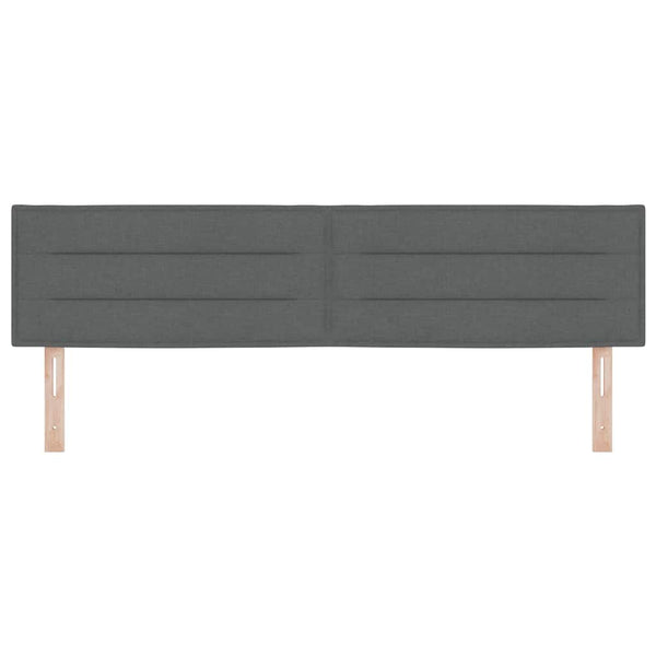 LED Kopfteil Dunkelgrau 180 cm