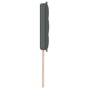 LED Kopfteil Dunkelgrau 180 cm