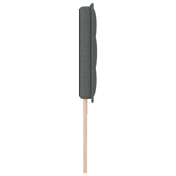 LED Kopfteil Dunkelgrau 180 cm