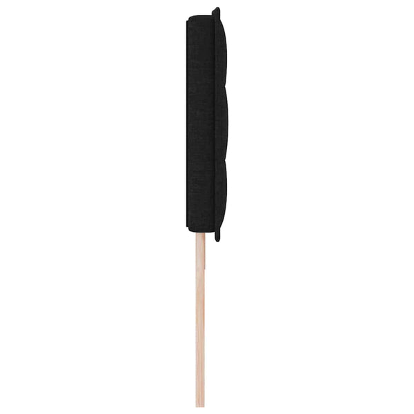 LED Kopfteil Schwarz 180 cm
