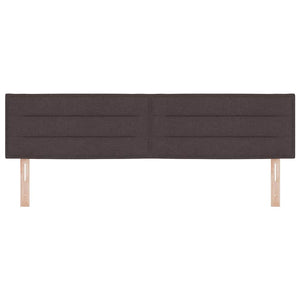 LED Kopfteil Dunkelbraun 180 cm