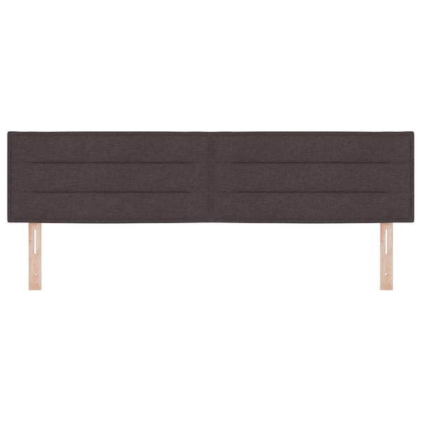LED Kopfteil Dunkelbraun 180 cm