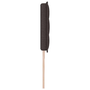 LED Kopfteil Dunkelbraun 180 cm