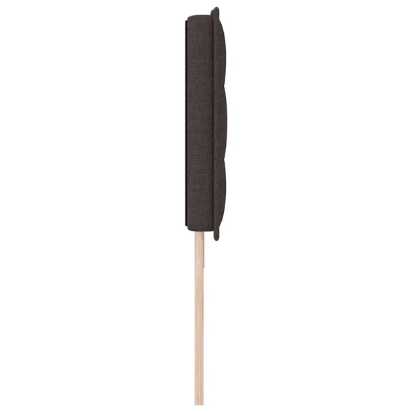 LED Kopfteil Dunkelbraun 180 cm