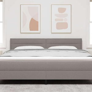 LED Kopfteil Taupe 180 cm