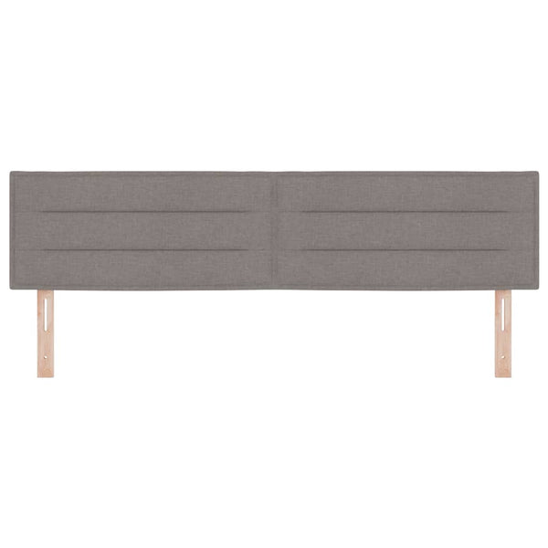 LED Kopfteil Taupe 180 cm