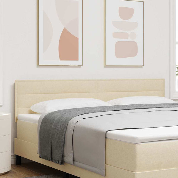 LED Kopfteil Creme 180 cm