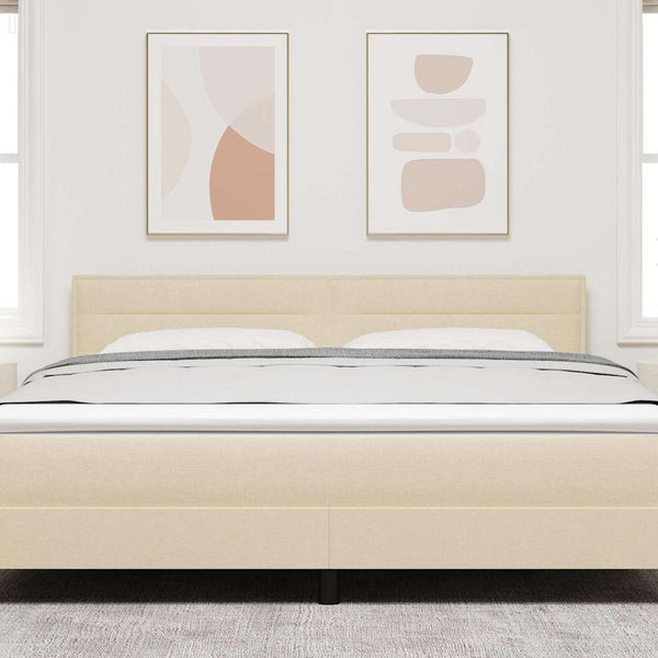 LED Kopfteil Creme 180 cm