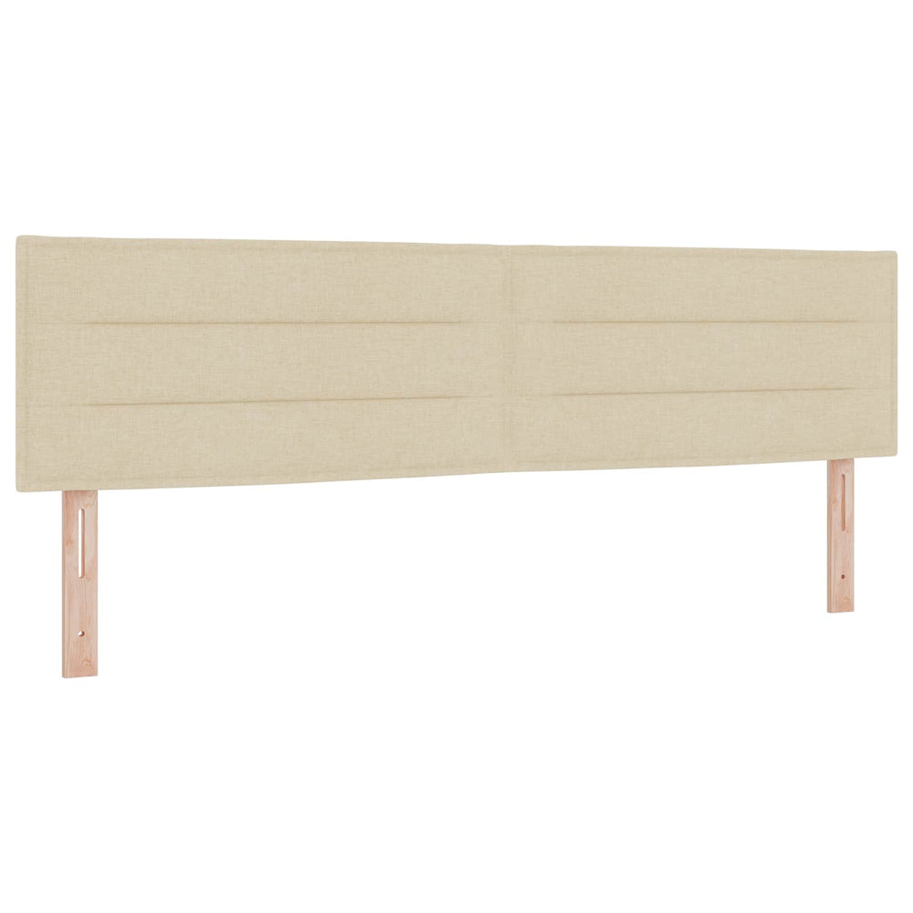 LED Kopfteil Creme 180 cm