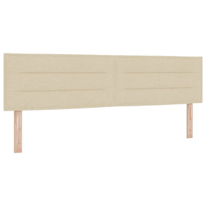 LED Kopfteil Creme 180 cm