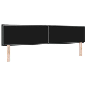 LED Kopfteil Dunkelgrau 200 cm