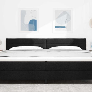 LED Kopfteil Schwarz 200 cm