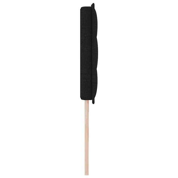 LED Kopfteil Schwarz 200 cm