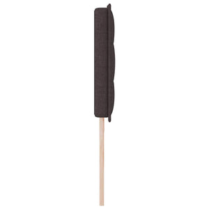 LED Kopfteil Dunkelbraun 200 cm