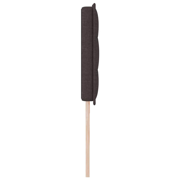 LED Kopfteil Dunkelbraun 200 cm